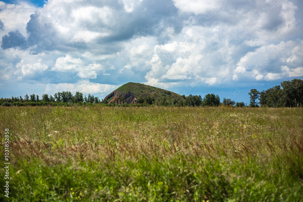 Kichiginsky mounds, Mount Tushkan. Chelyabinsk region, Urals. August 2024. Kichiginsky mounds, Mount Tushkan. Chelyabinsk region, Urals. August 2024.