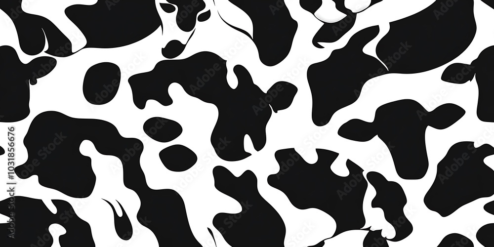 Seamless pattern black spots on white background Seamless pattern black spots on white background