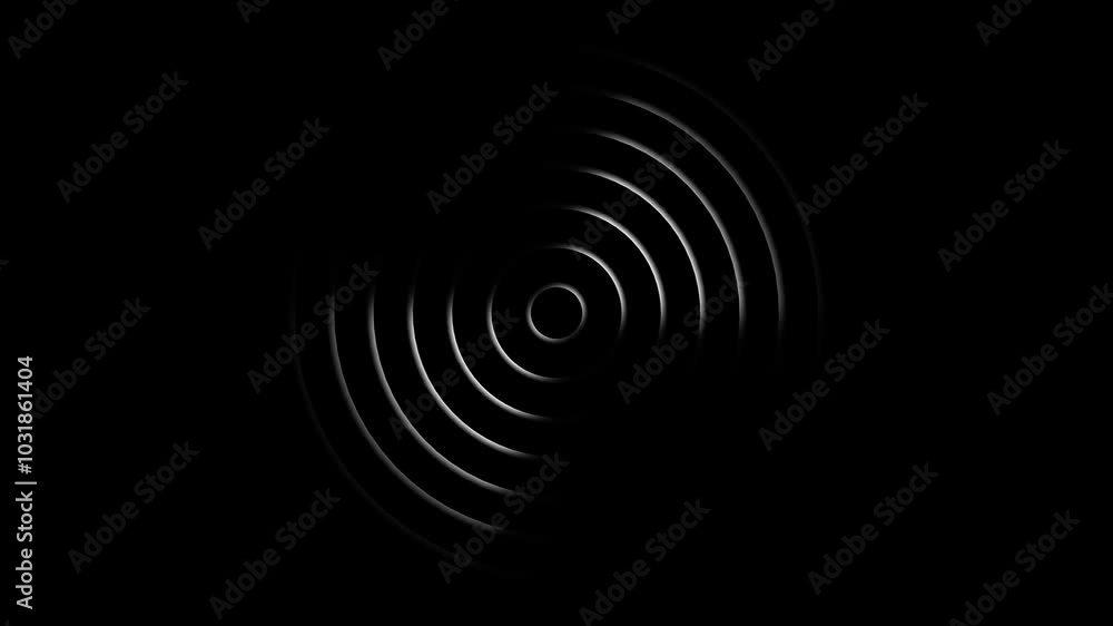 Abstract radio waves and radar screen background animation Abstract radio waves and radar screen background animation