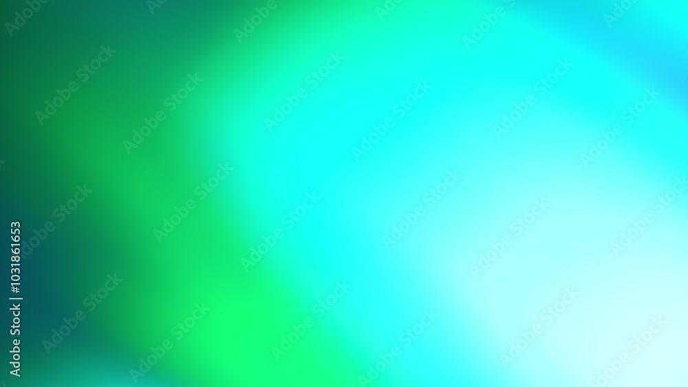 Green, cyan and blue colors spectrum blurred gradient animation. Moving soft abstract background Green, cyan and blue colors spectrum blurred gradient animation. Moving soft abstract background