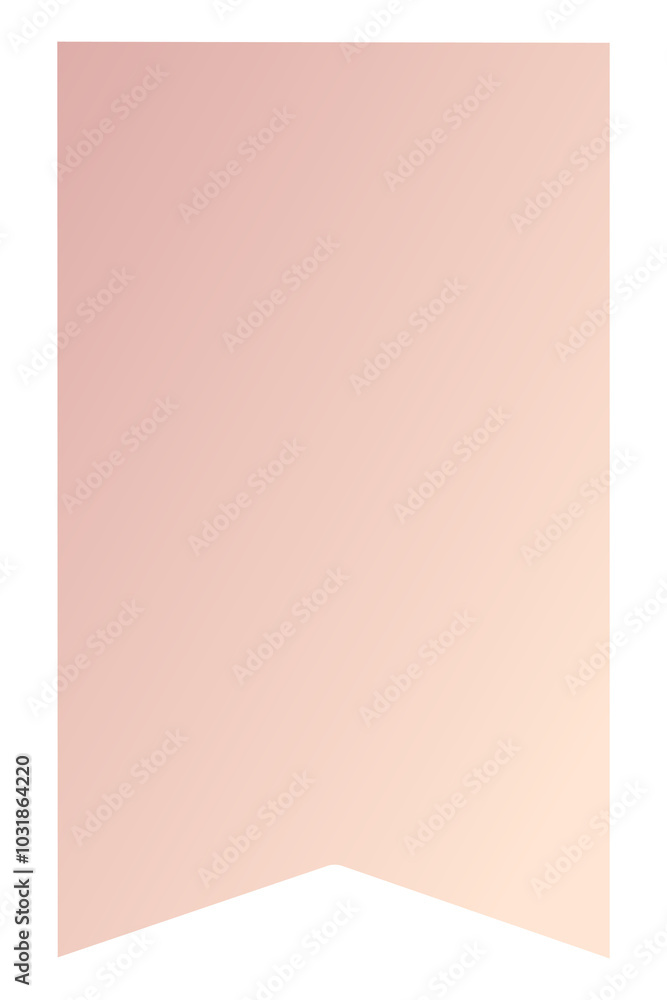 Fototapeta premium PNG pink and orange bookmark badge, badge transparent background