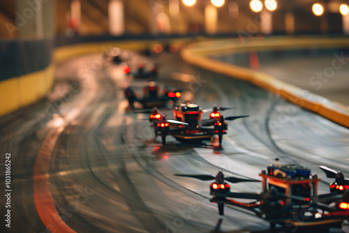 Wallpaper Mural Drone flying in the sky over nature during observation Torontodigital.ca
