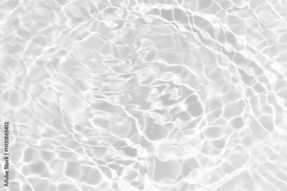 White water with ripples on the surface. Defocus blurred transparent white colored clear calm water surface texture with splashes and bubbles. Water waves with shining pattern texture background. White water with ripples on the surface. Defocus blurred transparent white colored clear calm water surface texture with splashes and bubbles. Water waves with shining pattern texture background.