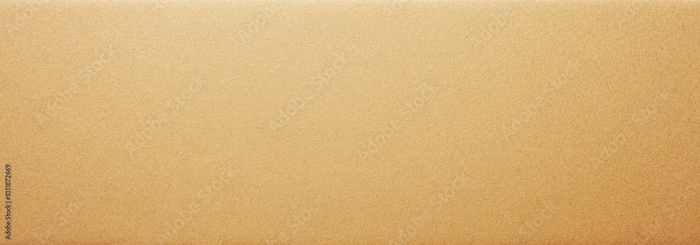 Fototapeta premium Textured light yellow paper background with subtle fibers.