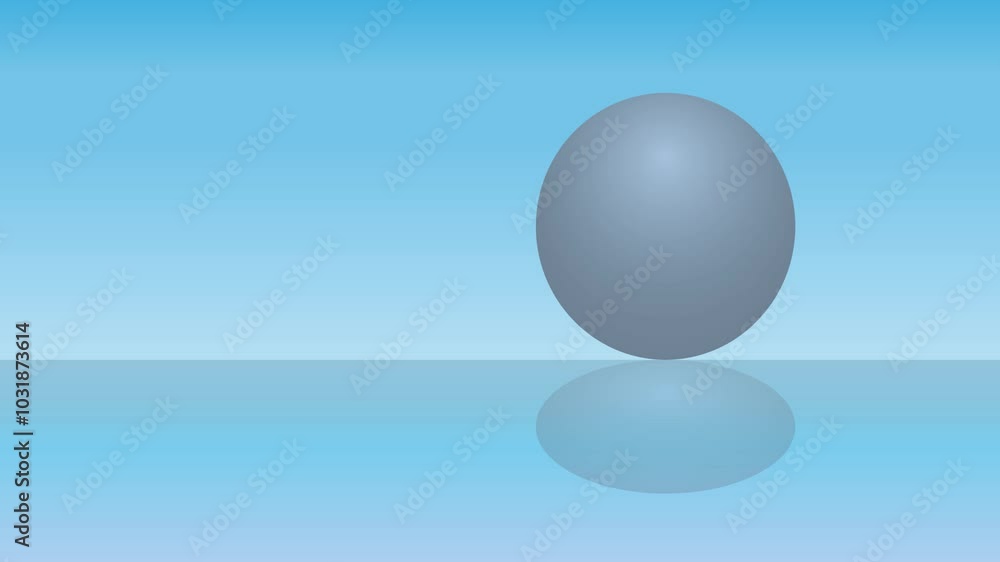 Spheres from small to big size meaning growth on blue background Spheres from small to big size meaning growth on blue background