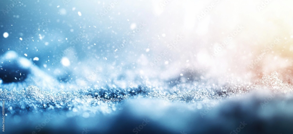 Frosted Horizon: Soft Focus Arctic Landscape Gradient Frosted Horizon: Soft Focus Arctic Landscape Gradient