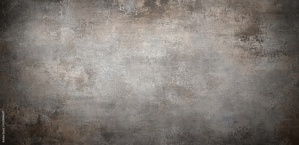 Obraz premium Gritty grunge-inspired background texture with dark gray and brown tones, perfect for industrial designs, adding depth and character to creative projects.