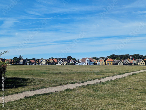 Photography streets and embankment in Dragør, Denmark