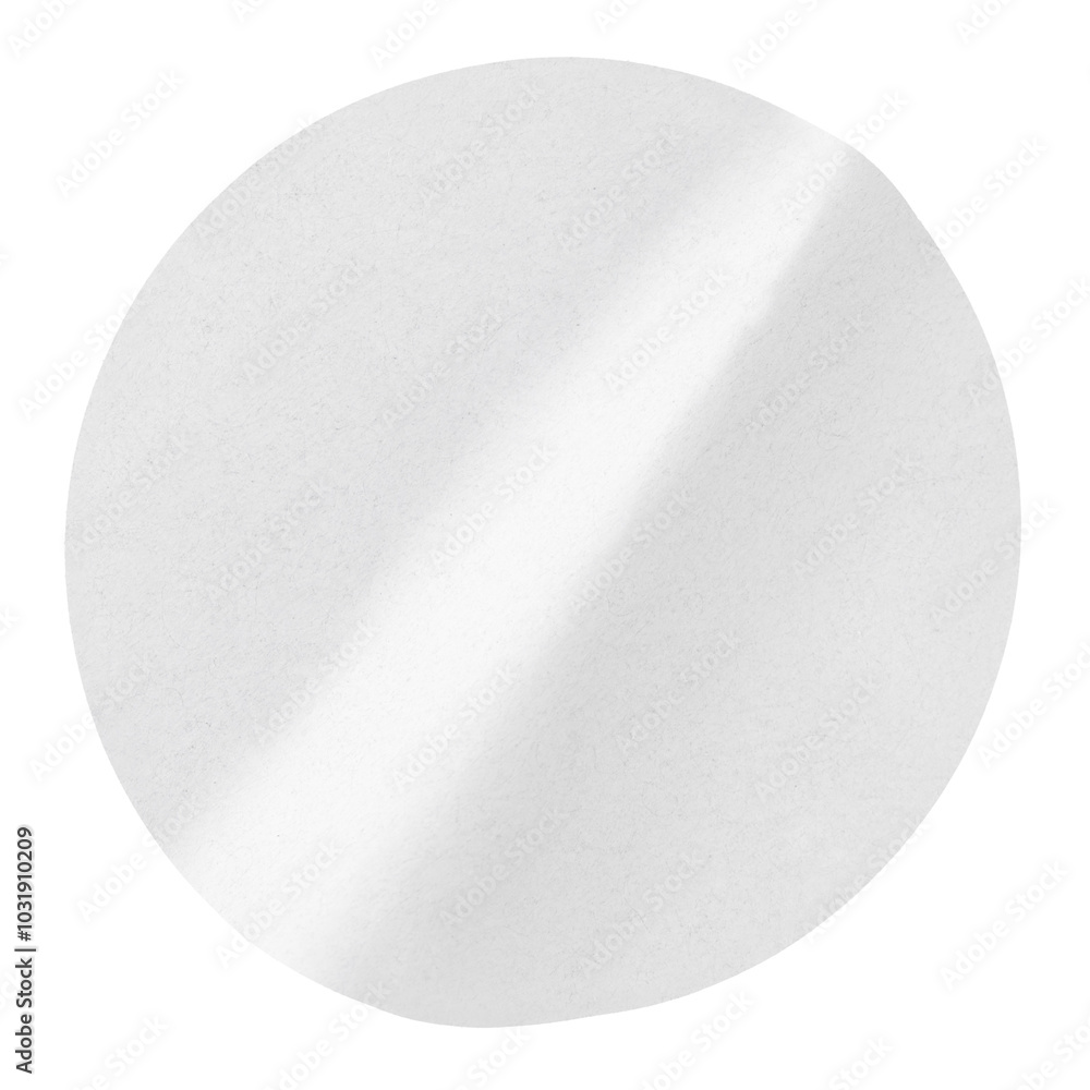 Round png sticker, white tape on transparent background Round png sticker, white tape on transparent background