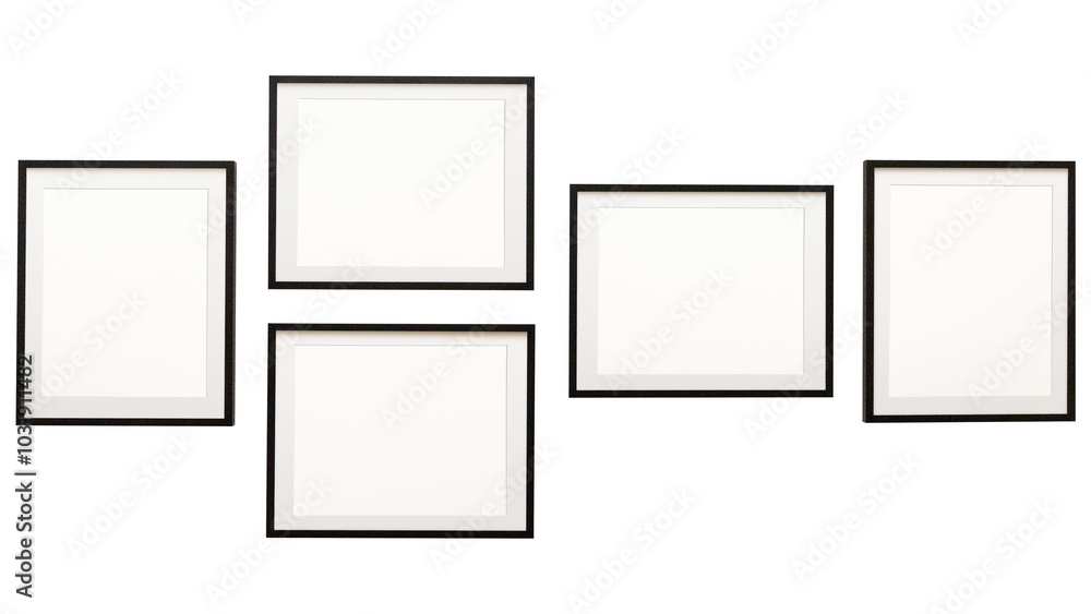 Gallery wall png home decor sticker, design space, transparent background Gallery wall png home decor sticker, design space, transparent background