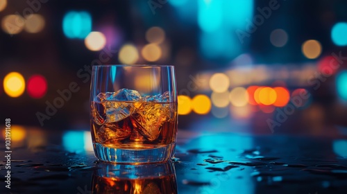 Bar alcohol background