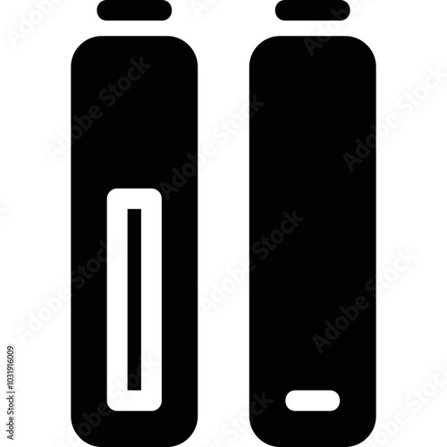 Simple vector icon battery