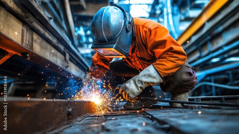 Hot work in confine space area Hot work in confine space area