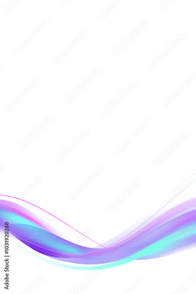 Neon purple curve frame template design element Neon purple curve frame template design element