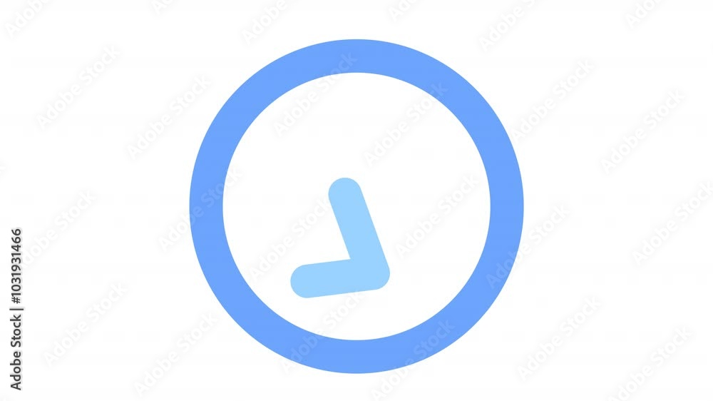 clock icon animation for social media, presentations, videos, websites, etc. No background, Alpha channel clock icon animation for social media, presentations, videos, websites, etc. No background, Alpha channel