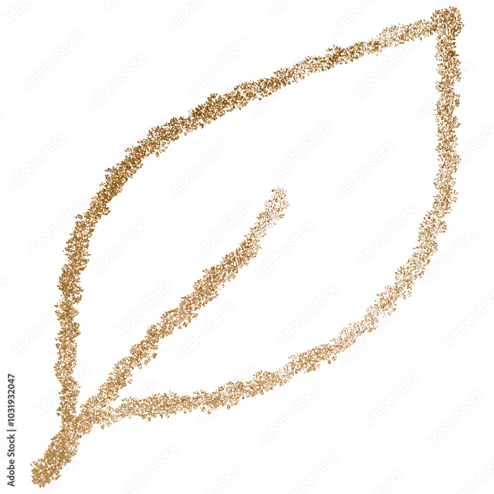 Gold glitter png leaf symbol Gold glitter png leaf symbol