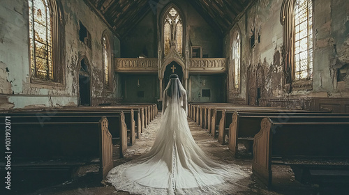 A ghostly legend about a bride who waits for her groom in an abandoned church.