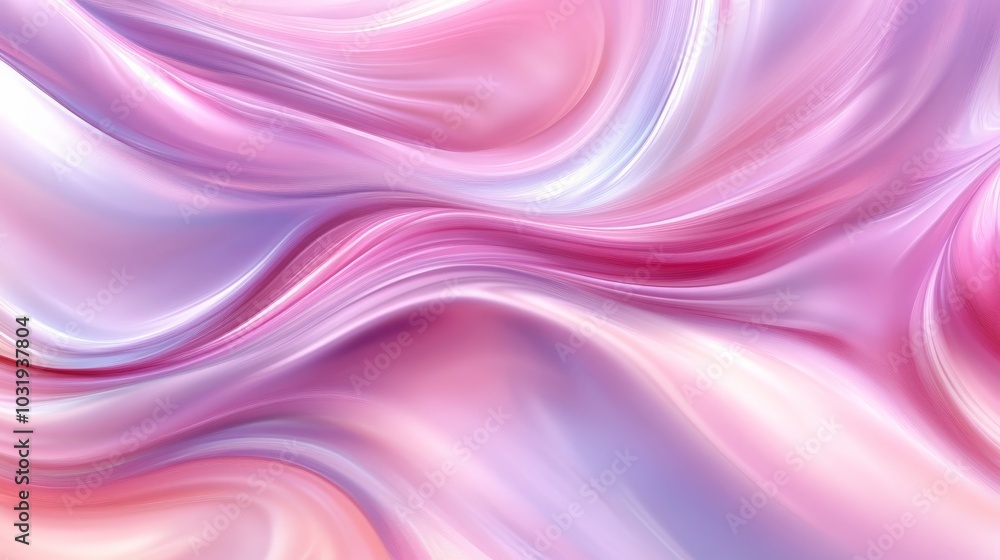 Fototapeta premium Captivating Swirls of Soft Pink and Lavender Hues
