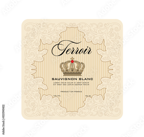 WINE LABEL ITALIAN FOOD AND DRINKS DECORATIVE STICKER FOR AMARONE, PROSECCO, CHIANTI, VALPOLICELLA,PRIMITIVE AND SPARKLING WINE