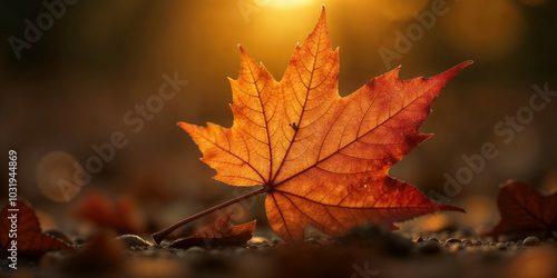 Golden Leaf Embrace