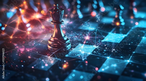 Quantum Chess Navigating Uncertainty in a Strategic Gaming Experience photo