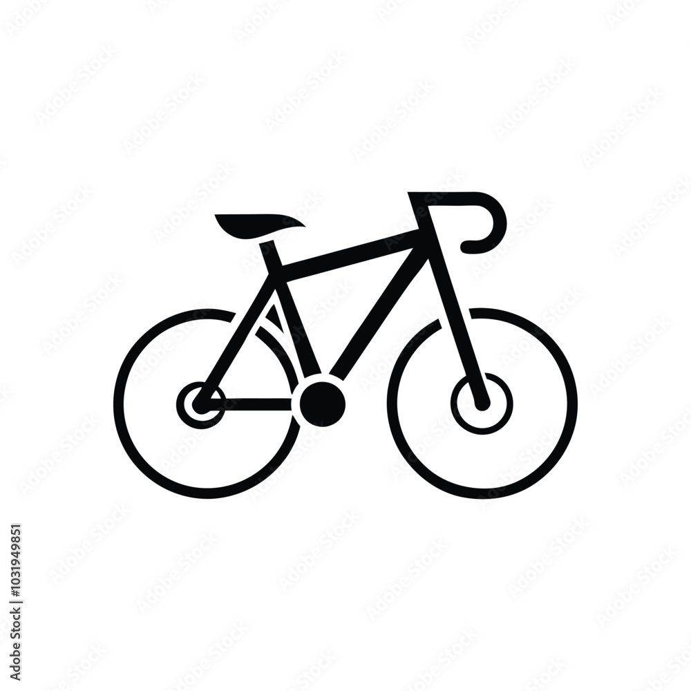 Bicycle Silhouette Vector Illustration Design Bicycle Silhouette Vector Illustration Design