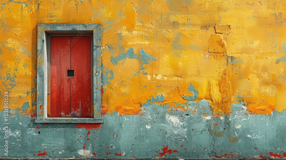 Naklejka premium Home Improvement, vibrant colors, modern design, dynamic scenes, inviting