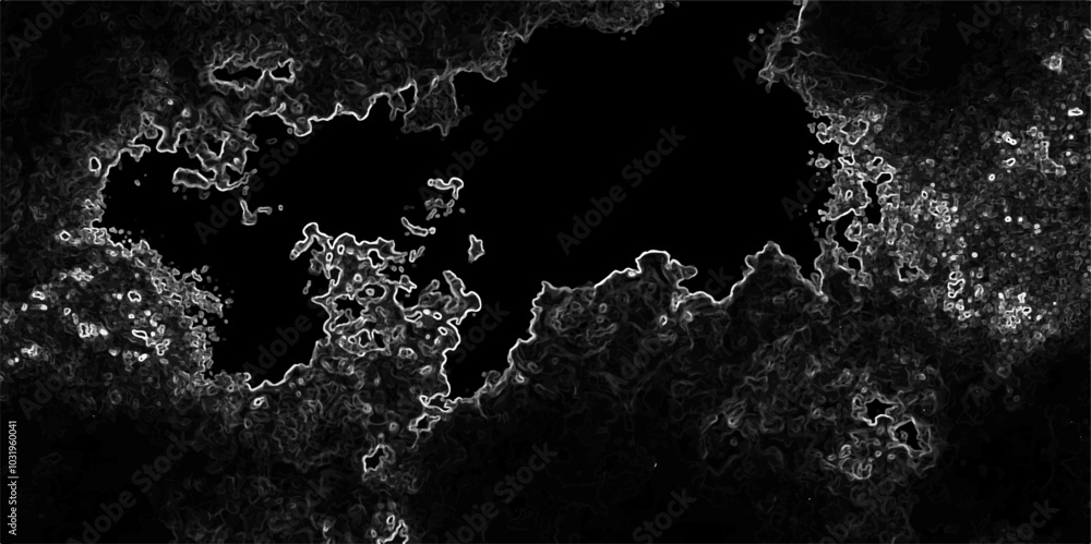 Obraz premium Abstract B&W Distressed Edges with Realistic rusty grunge textured Watercolor Silhouette Background for Website, Fabric Printing, Presentations, Brochures, & Luxury/Premium Packaging