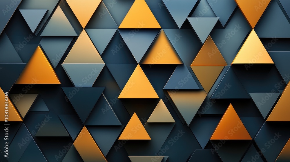 A dynamic background of equilateral triangles in different sizes and shades, stacked in layers and repeated across the surface for a bold design A dynamic background of equilateral triangles in different sizes and shades, stacked in layers and repeated across the surface for a bold design