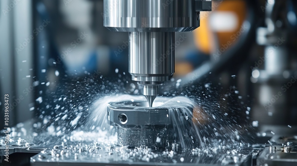 The plunge cutting process on NC milling machine The plunge cutting process on NC milling machine