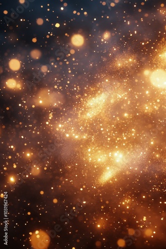 Colorful fireworks illuminate the night sky during a festive celebration in s...