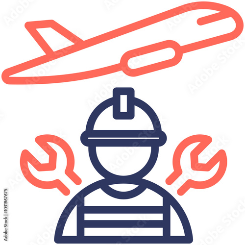 Aircraft Maintenance Icon