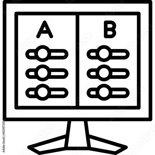 AB Testing Icon