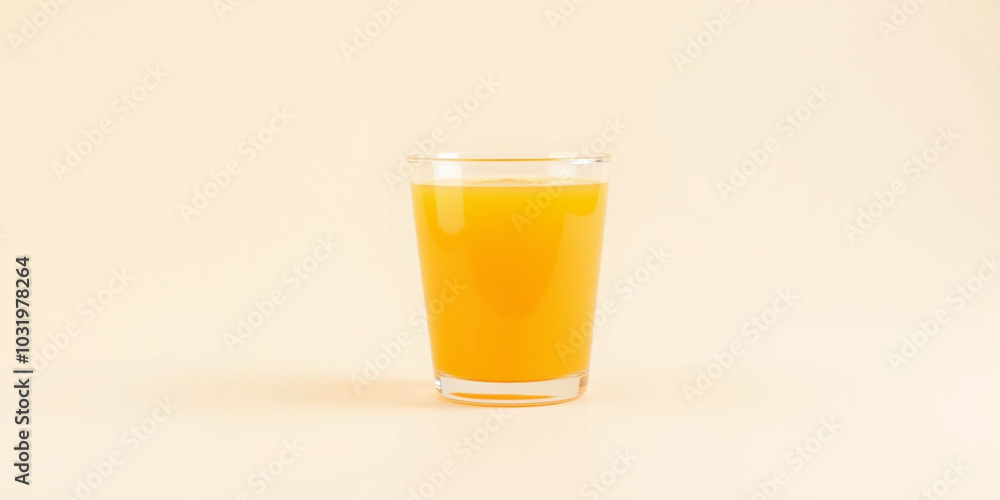 glass of orange juice white background glass of orange juice white background
