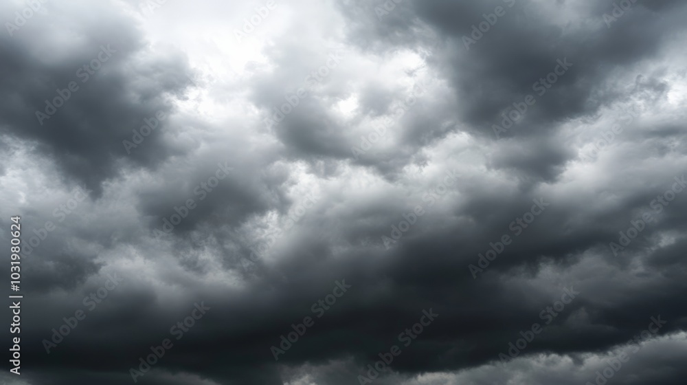 Ominous Dark Storm Clouds Gathering in the Sky Ominous Dark Storm Clouds Gathering in the Sky