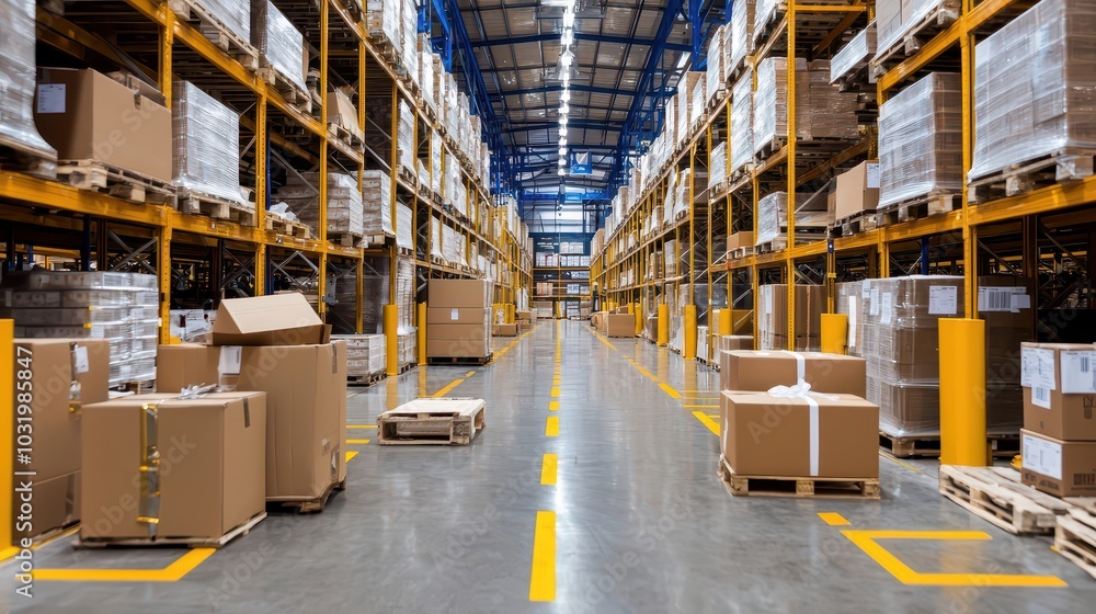 Optimizing Warehouse Efficiency with Clear Safety Markings and Strategic Layouts for Enhanced Productivity Optimizing Warehouse Efficiency with Clear Safety Markings and Strategic Layouts for Enhanced Productivity