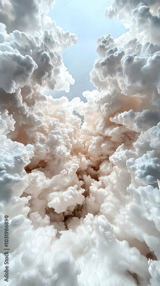 Clouds creating a dramatic sky scene Clouds creating a dramatic sky scene