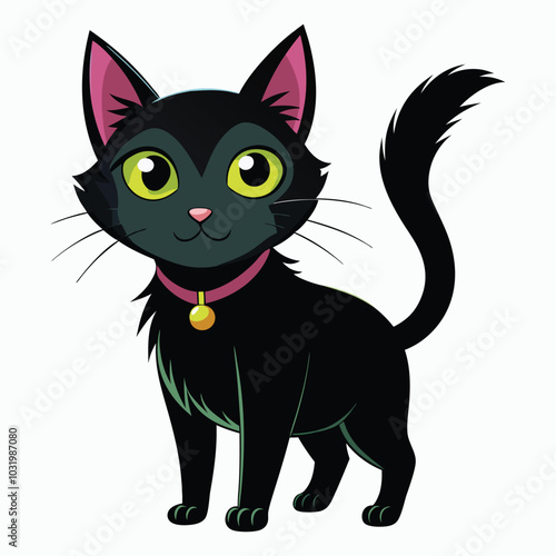 cat sihlouette 