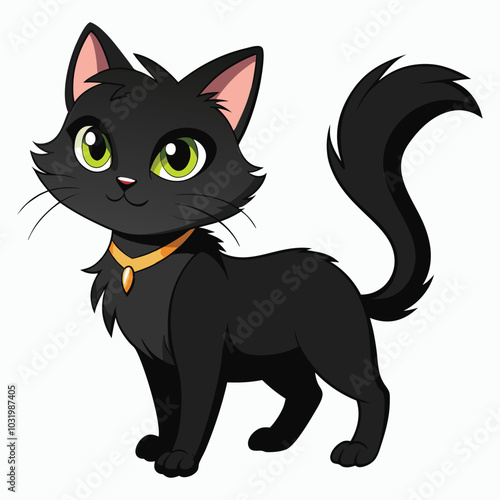 cat sihlouette 