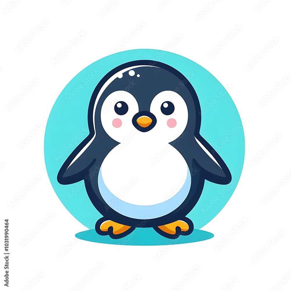 Cute Penguin Illustration Cute Penguin Illustration