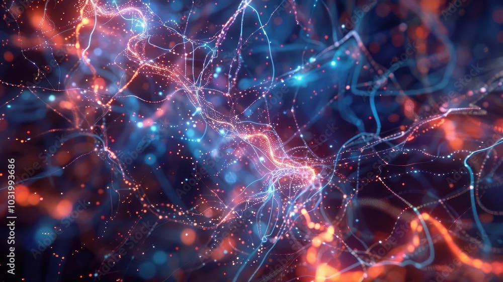 Abstract visualization of data networks Abstract visualization of data networks