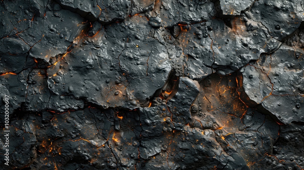 Textures in the rough surface of volcanic rock Textures in the rough surface of volcanic rock