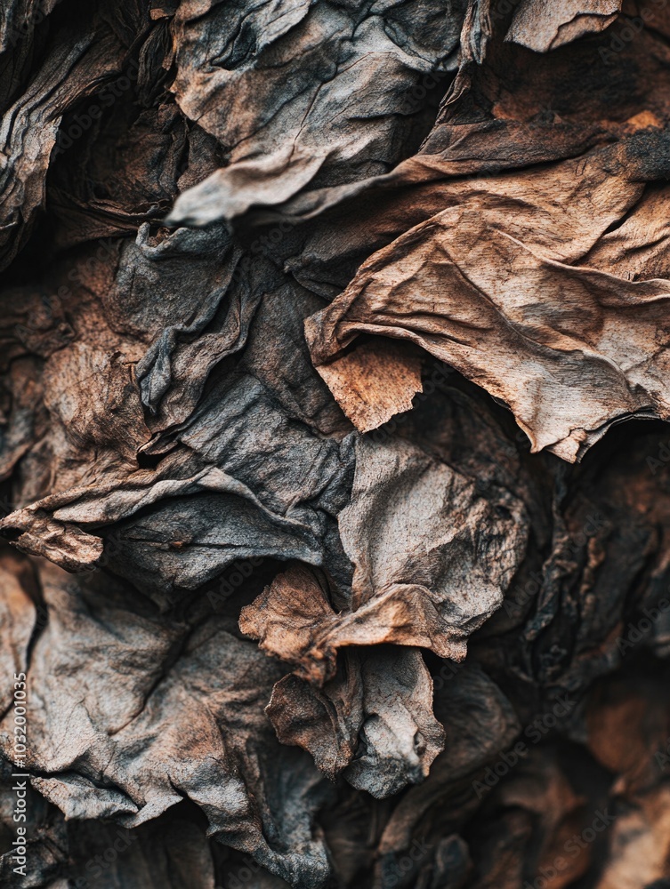 Rough Texture: Old Leather, Crinkled Paper Art Rough Texture: Old Leather, Crinkled Paper Art