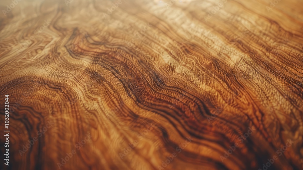 Naklejka premium Smooth textures of a polished wood surface