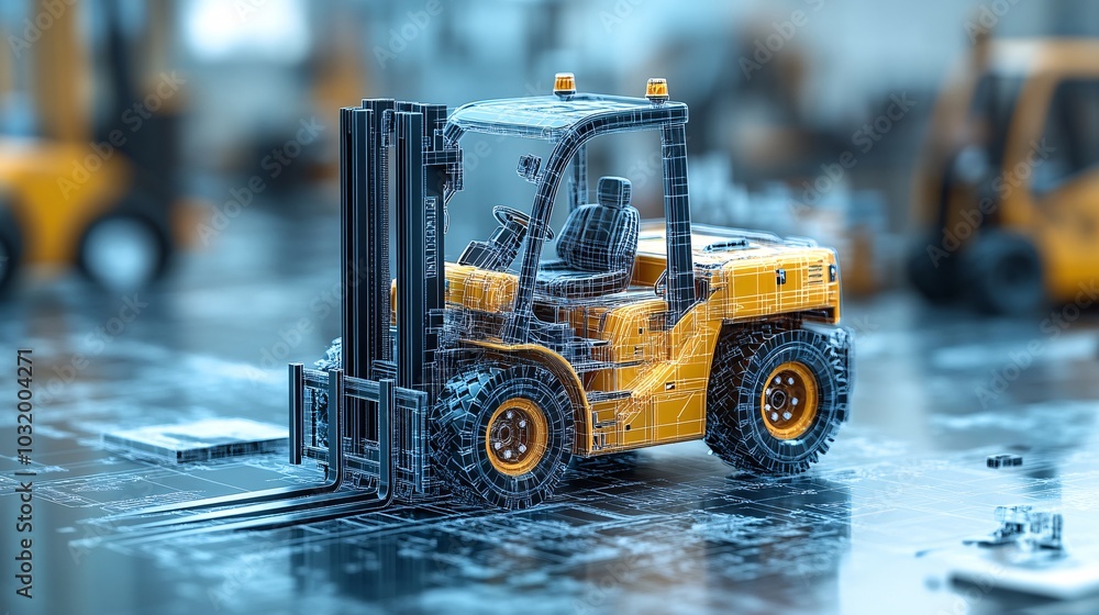 Comprehensive Forklift Design Concept Visualization Comprehensive Forklift Design Concept Visualization