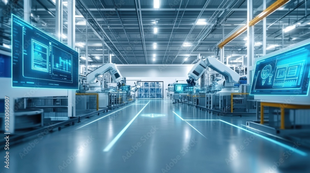 Intelligent factory and Industry 4.0 management. Intelligent factory and Industry 4.0 management.