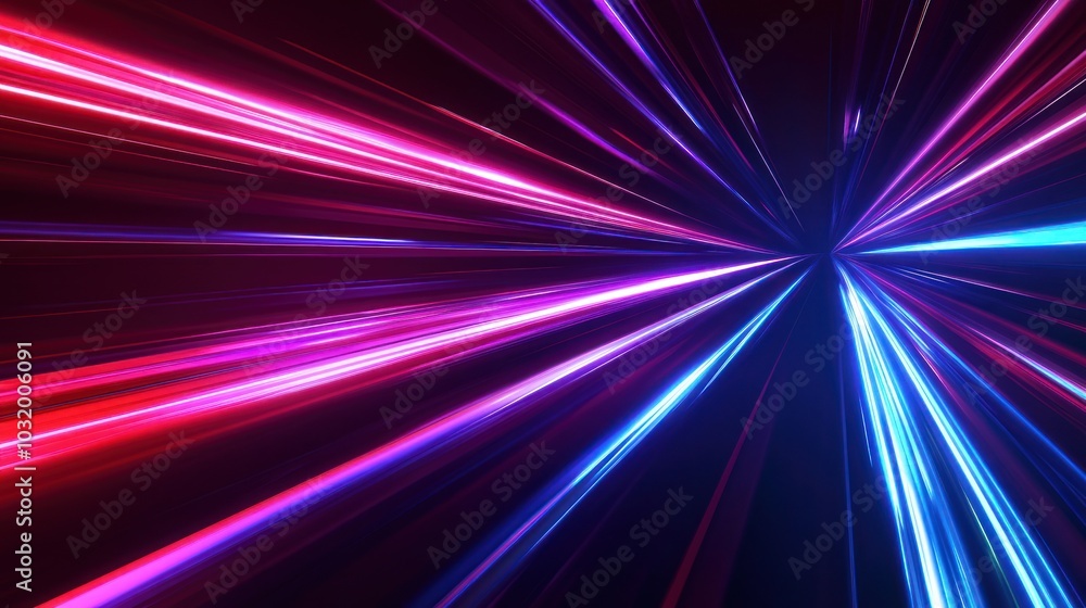 Abstract Neon Light Speed Abstract Neon Light Speed