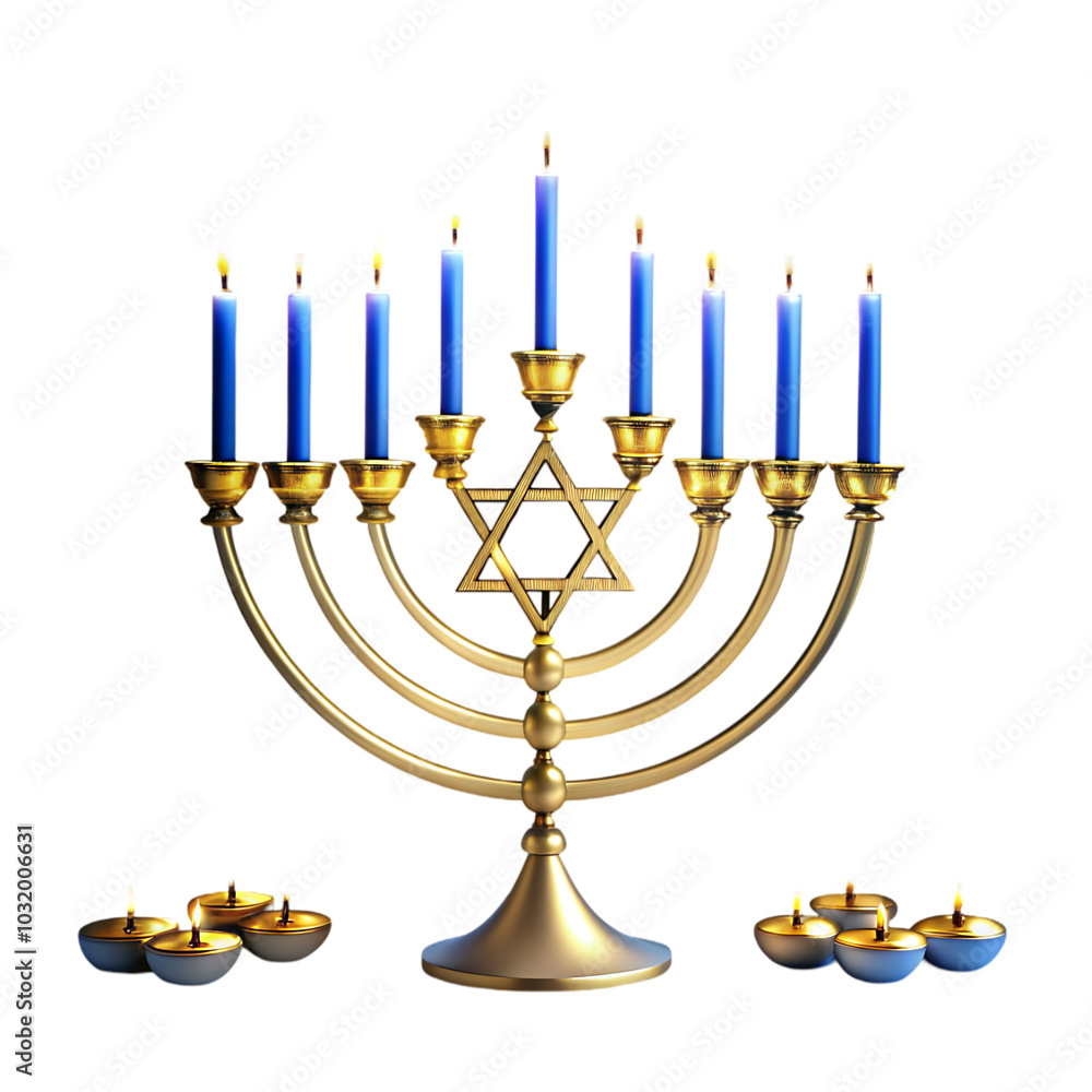Festive hanukkah candleholder Festive hanukkah candleholder