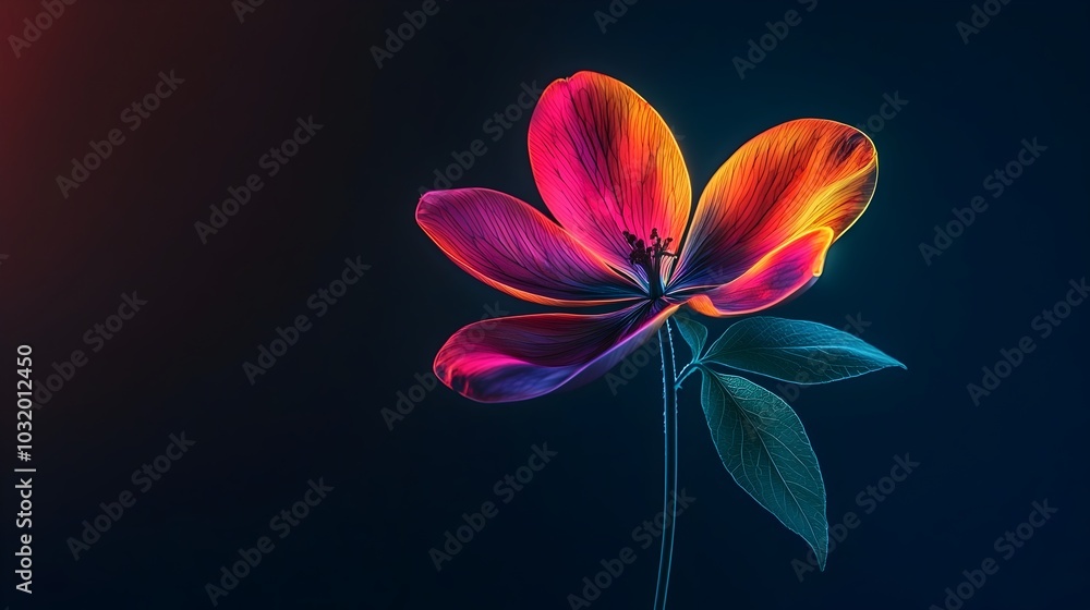 Genetically Engineered Flower Transitioning Through Vibrant Color Spectrum Genetically Engineered Flower Transitioning Through Vibrant Color Spectrum