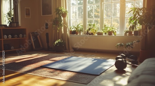 Sunlight In Home Gym